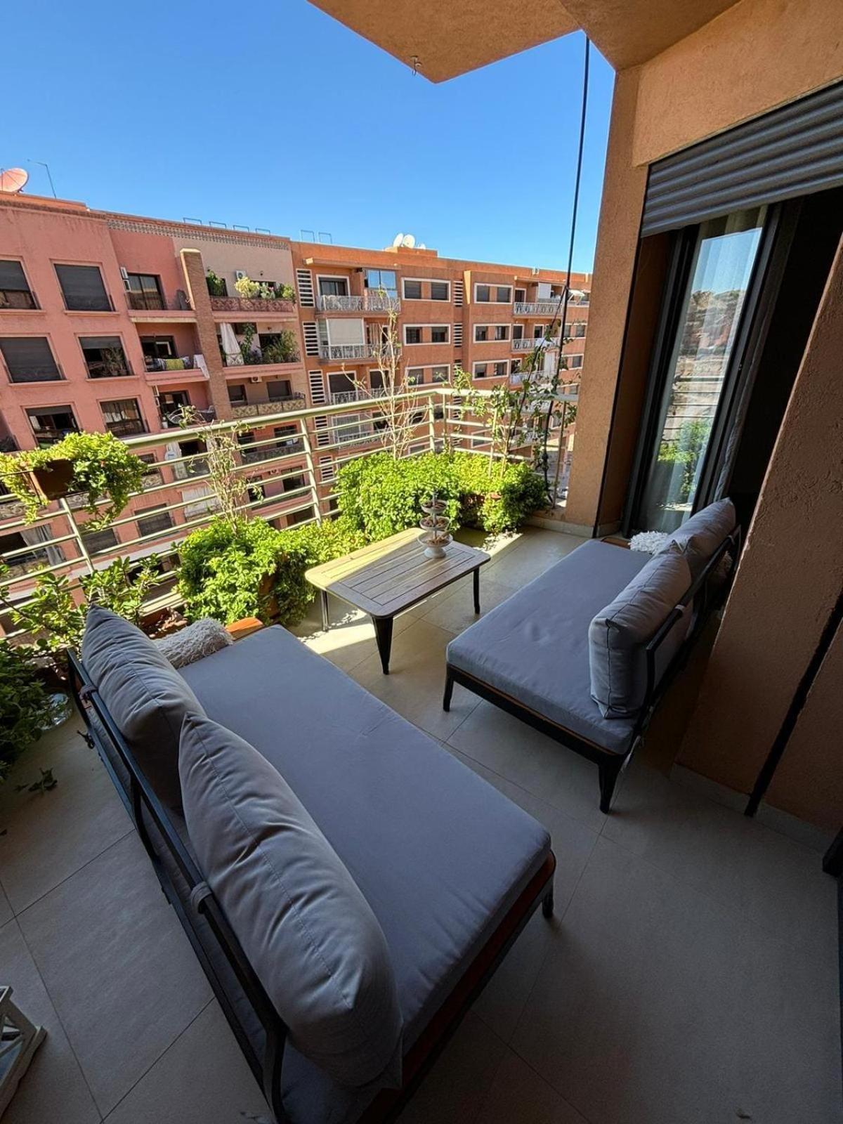 Appartement Neuf Climatise, Centre Marrakech. マラケシュ エクステリア 写真
